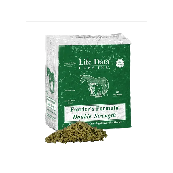 Farriers Formula Dobbel Konsentrat Life Data Heimer Labb og Mule